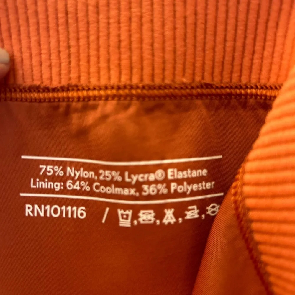 Outdoor Voices Burnt Orange Smooth Leggings small - Picture 6 of 7